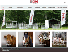 Tablet Screenshot of drg-agro.pl